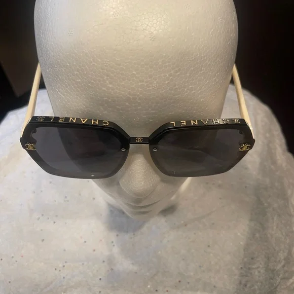 Ivory white gold sunglasses